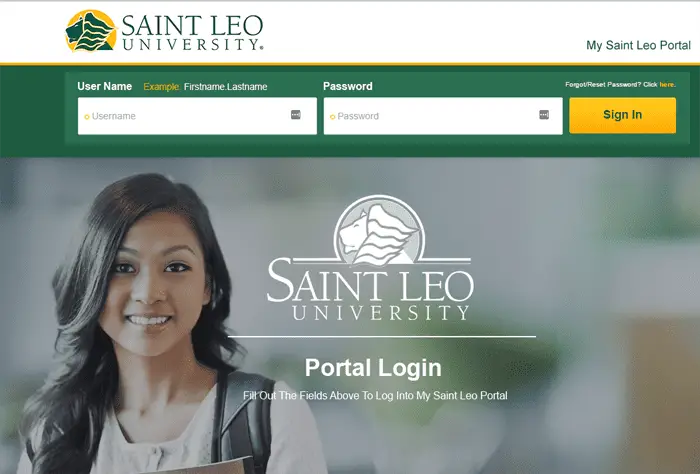 My Saint Leo Login Portal