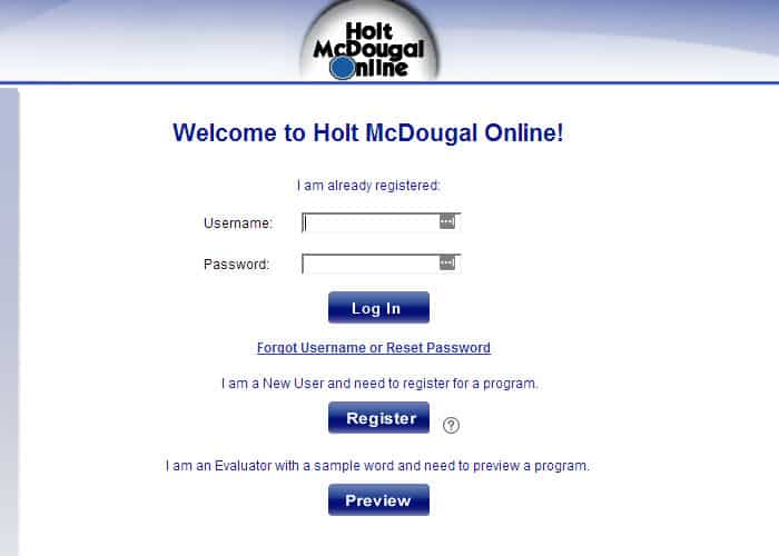 Holt McDougal Login Guide