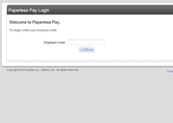 paperless employee login