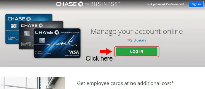 chase bank homepage