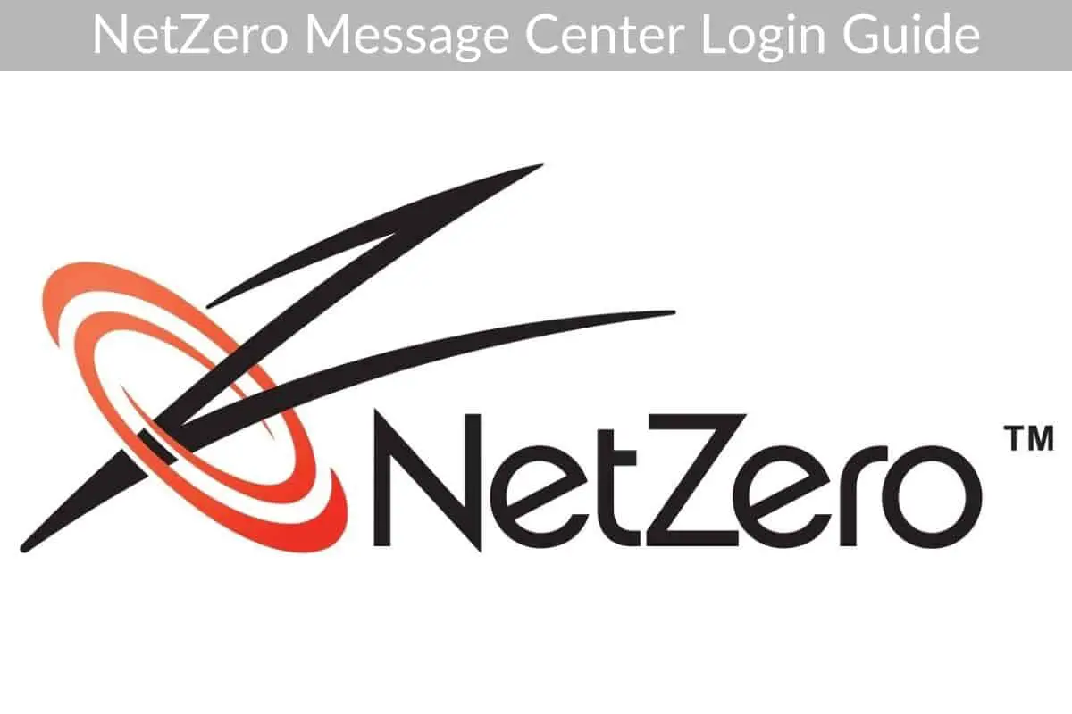 NetZero Message Center Login